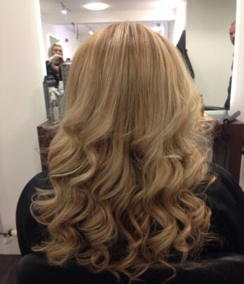 Blowdry Curly
