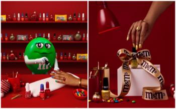 OPI Turns M&M’s Into a Holiday Nail Collection