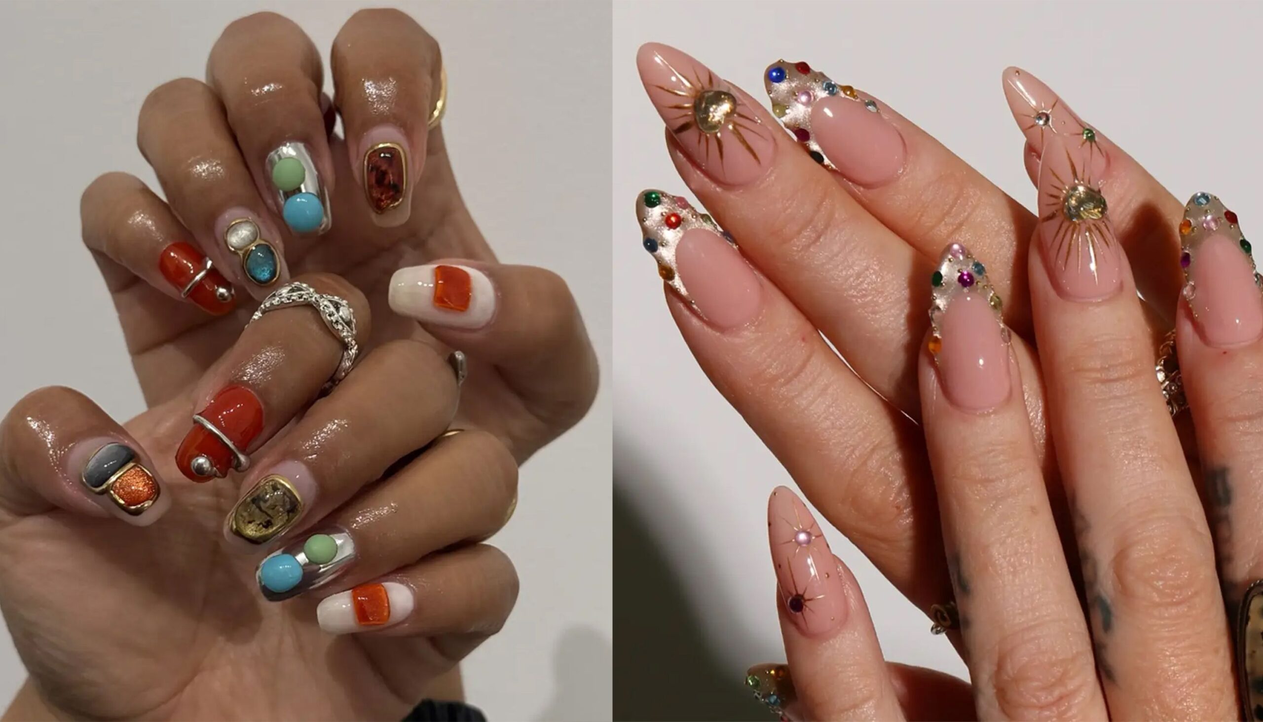 Bejeweled Nails Are Proof Your Manicure Can Be Jewelry Too