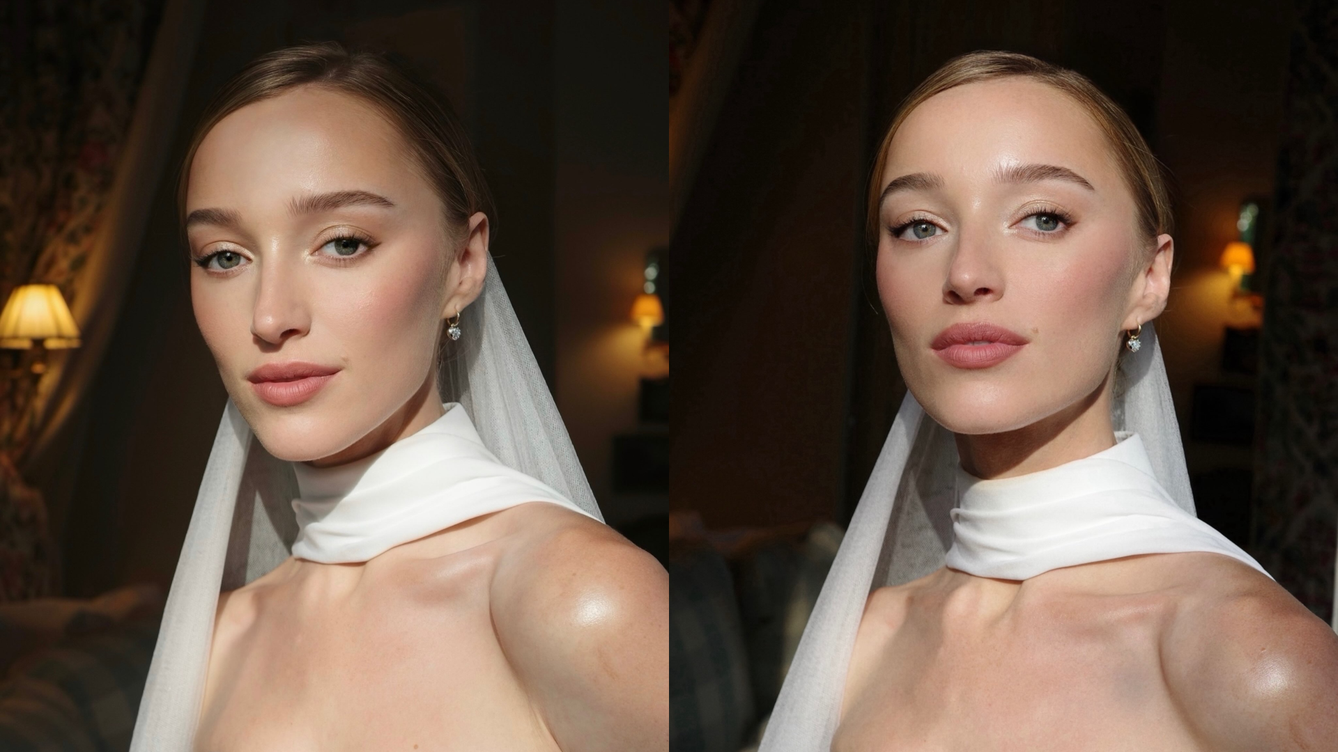 Phoebe Dynevor’s Wedding Beauty Has Us Copying Candlelit Makeup