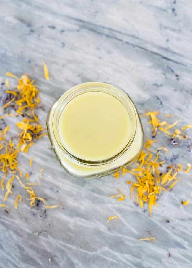 How to Make Calendula Oil + a Healing Lavender Calendula Salve