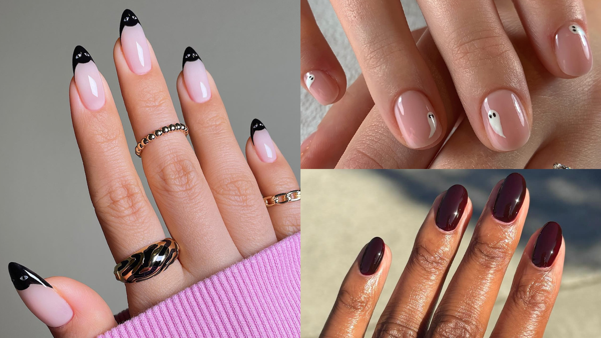 11 Minimalist Halloween Nails That Are Spooky-Chic Perfection