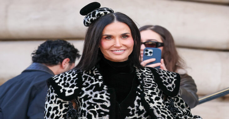 Demi Moore’s ‘Gucci Bob’ Is the Star of Milan Fashion Week