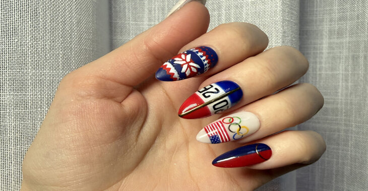 Olympics Season Calls for This Ralph Lauren-Inspired Mani