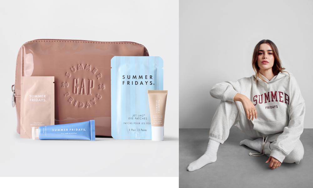 Summer Fridays and Gap Just Dropped the Coziest Beauty-Fashion Mashup